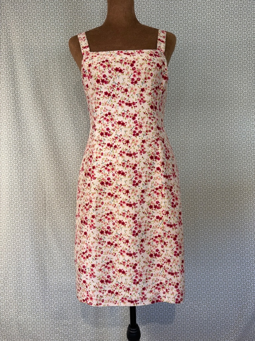 100% Silk Floral Dress